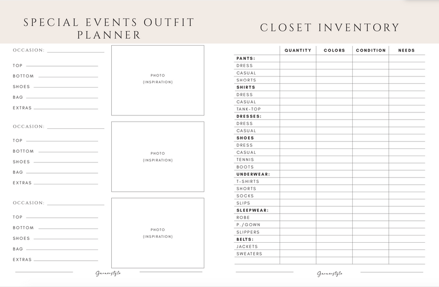 Outfit Planner by Garnerstyle